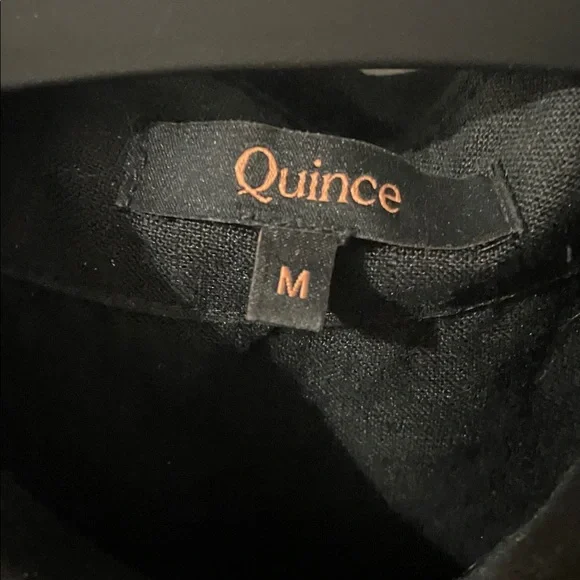 Quince Black Short Sleeve Shirt - Picture 2 of 2
